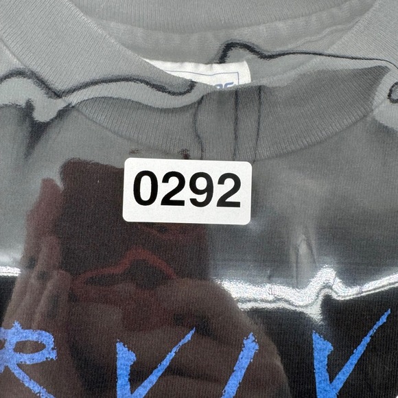 Vintage 1991 Sturgis Biker T-Shirt Hanes Beefy-T Eagle Skulls Single Stitch XL - Picture 10 of 10